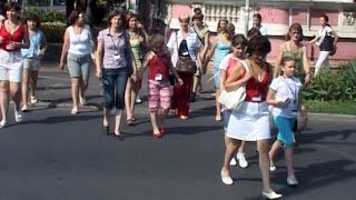 Венгрия. Ньиредьхаза прогулка по городу. Хор "Вдохновение" поездка в Венгрию 2008 #11