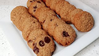 كوكيز الشوفان  لذييييييذ Oat cookies its so delicious