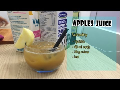 Video: Jak Připravit Jablečný Džus A Mandlový Koláč