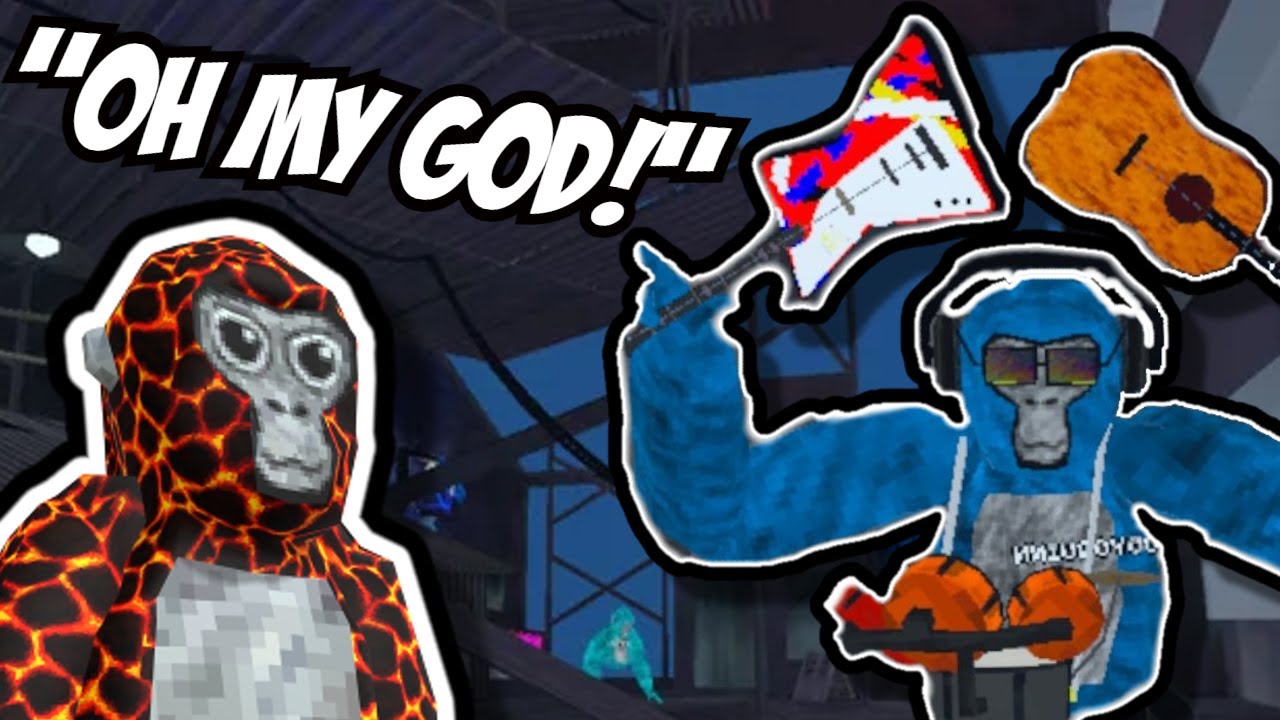 GORILLA TAG GUITAR IN PUBLIC LOBBIES 🤘 PART 3 YouTube