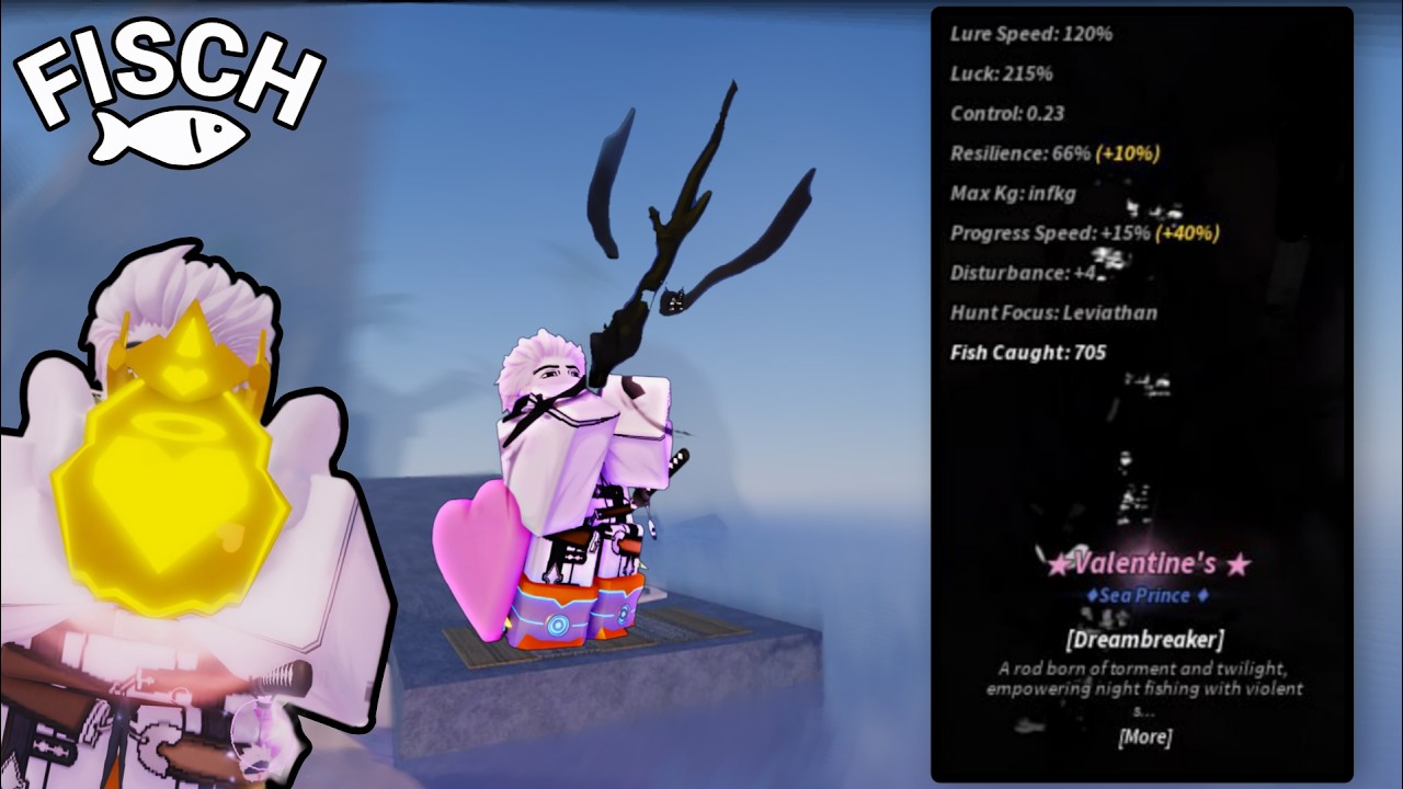 Эти ЭНЧАНТЫ делают *ДРИМБРЕЙКЕР* удочку МЕГА ИМБОЙ! | FISCH ROBLOX!