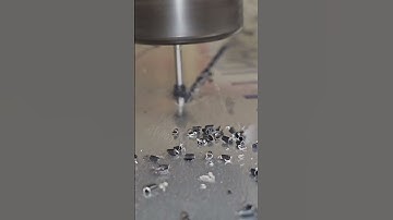 1/8" Oflute cutting 3mm ACM. #cncprojects #cncsigns