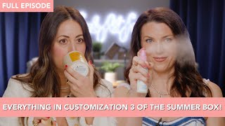 Close-up on Customization 3 Summer 2024| Revealing the 2024 FabFitFun Summer Box