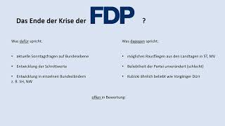 The End of the FDP's Crisis - An Analysis