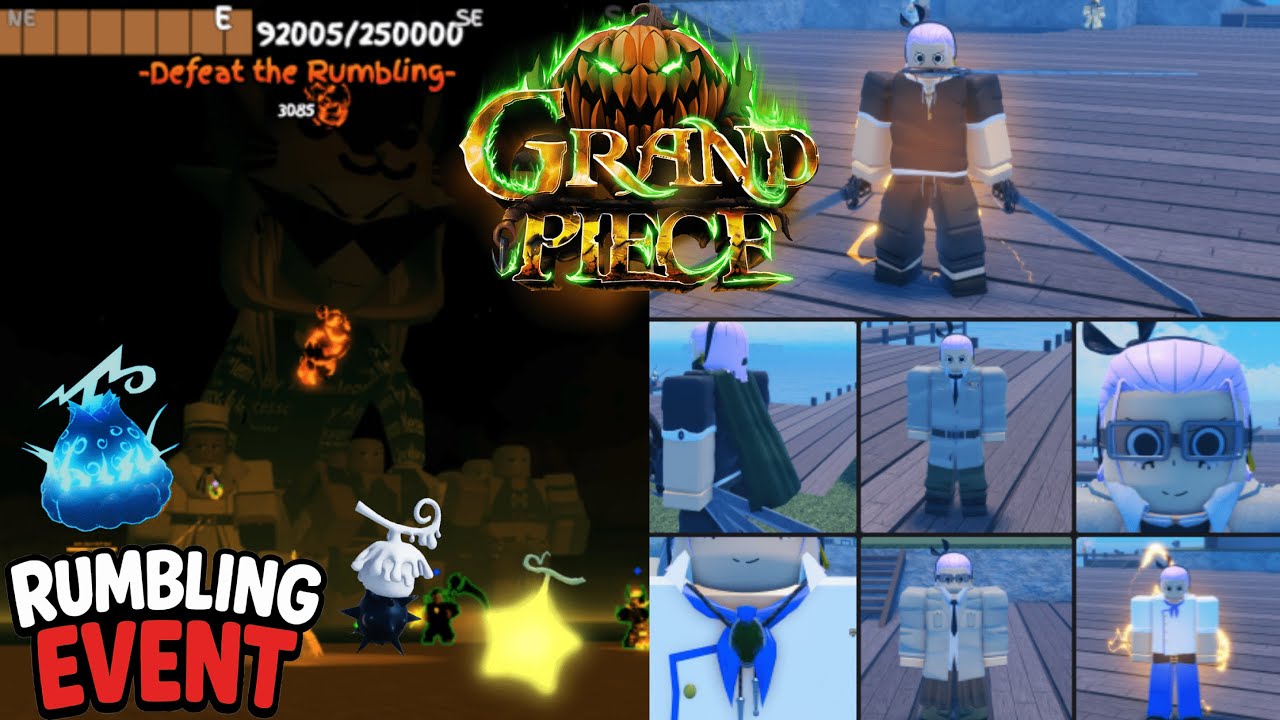 [GPO] SHOWCASING NEW RUMBLING EVENT + NEW DROPS + LEGENDARY FRUIT DROPS ...