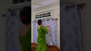 Aj mene ki ghar pe hi AC Cleaning #dailyvlog #accleaning #ytshorts #trending #housewife #vlogging