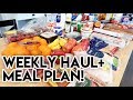 WEEKLY GROCERY HAUL + MEAL PLAN 🍓 $10 STRAWBERRIES, BABY!