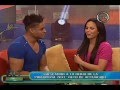 Katy Garcia y Eric Varias, chaparon en "Bienvenida la tarde"