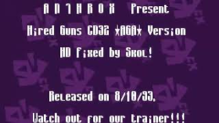 Anthrox   Hired Guns CD32 AGA HYPERSPIN AMIGA INTRO CRACKTRO DEMO COMMODORE NOT MINE VIDEOS