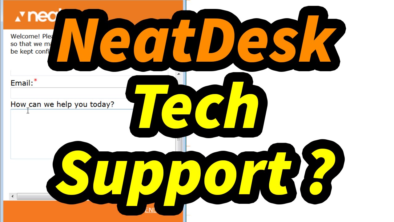 Getting Neat Tech Support Where To Find Help For Neatdesk Scanner