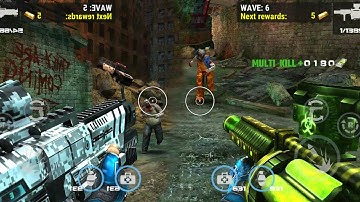 DEAD TARGET: Zombie || SKIN ARCTIC TESLA vs SKIN DESOLATOR MGL 「Android Gameplay」