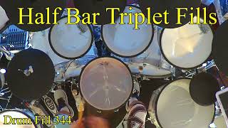 Half Bar Triplet Fills 344