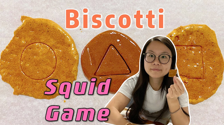 Biscuits SQUID GAME how to make them at home!