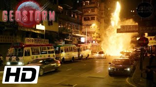 Geostorm (2017) | Hong Kong increases temperatures | Movie Clip
