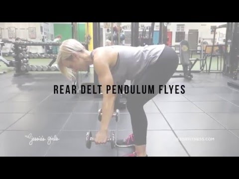 Jessie's Girls Training Programs: Rear Delt Pendulum Flyes