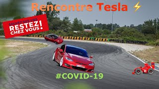 Journée Tesla sur piste à Bordeaux Merignac 👉🏽 2021