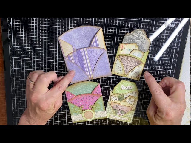 How to Make 3 Scrapbook Pocket Pages 
