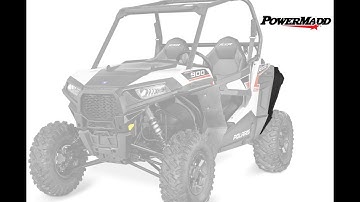 Polaris RZR XP Fender Flare Extensions Install - 62005 - by PowerMadd