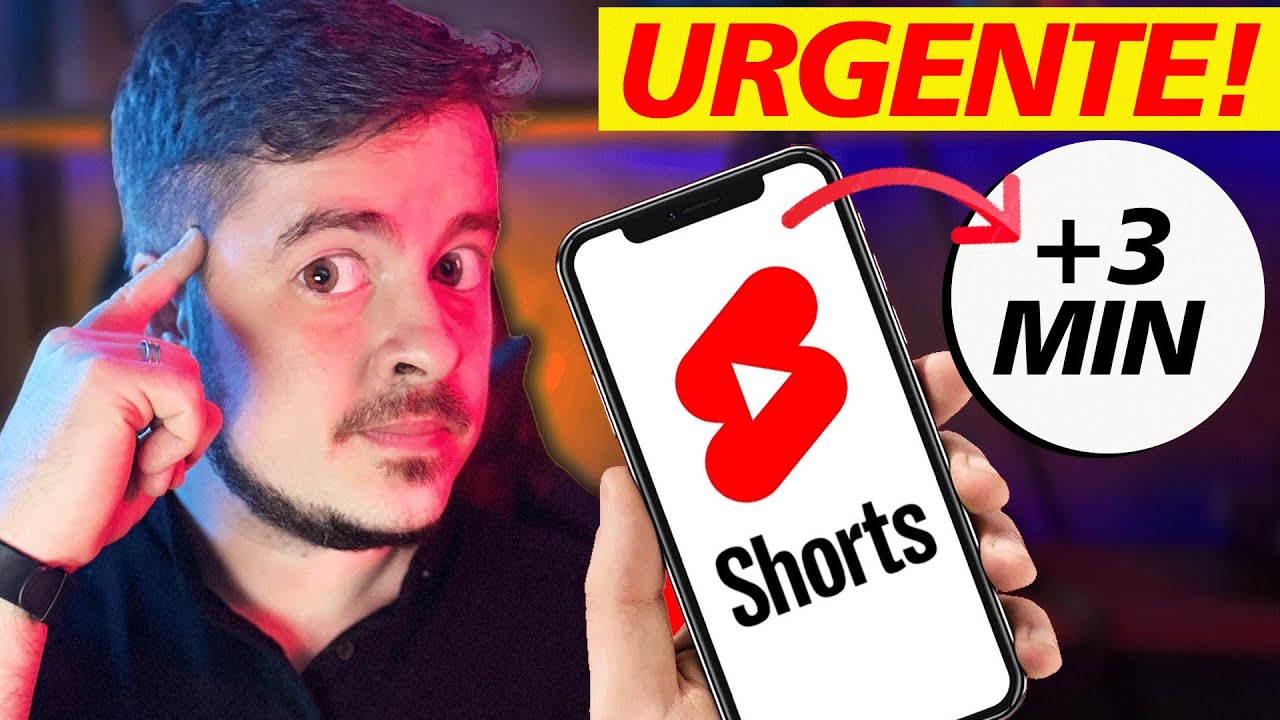 ⚠️ Shorts com 3 Minutos: O QUE VOCÊ PRECISA SABER! - YouTube