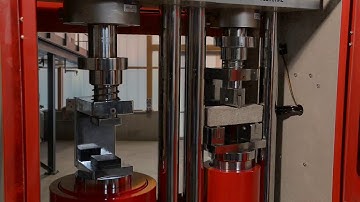 Automatic Cement Compression and Flexural Test Machine