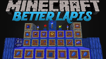 Minecraft Mod Showcase | Better Lapis Mod [1.6.2] | EVERYTHING LAPIS!! (HD)