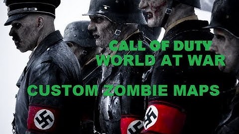 Call of Duty World at War Custom Zombies Map Firing Range (HD)