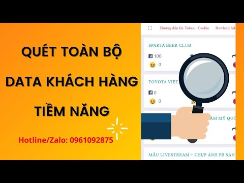 Phần mềm quét UID Facebook miễn phí | Tool quét data Facebook