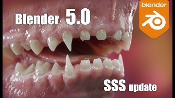 Blender 5.0 Subsurface Scatter update is awesome