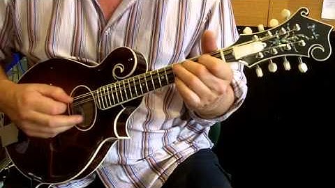 Gerry Hale plays a new Prucha F4 mandolin