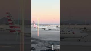 American Airlines 737MAX-8 at Las Vegas airport||PinkosTv||#shorts @pinkostv