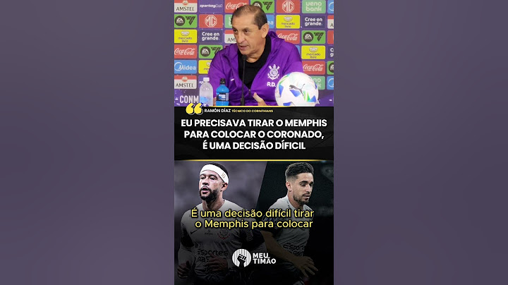ENTENDA PORQUE IGOR CORONADO NÃO FOI TITULAR DO CORINTHIANS