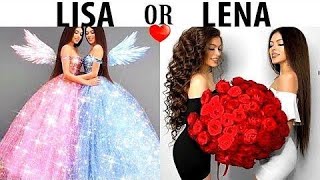 Lisa Vs Lena So Beautiful Model fashion look 💖🥀😍 #Subscribe #edit #Lisa #Lena #viral #video