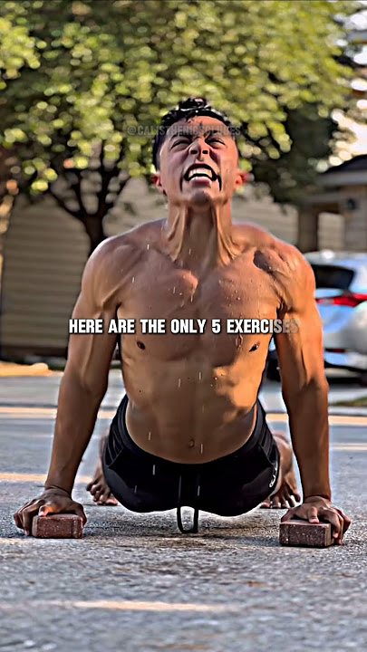 Build Muscle with 5 Bodyweight Exercises (No Weights Needed)