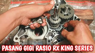 EASY HOW TO INSTALL RX KING GEAR | RX KING RATIO DENTAL | RX KING RXS RATIO (AUTO BEGINNER CAN)