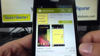 Como instalar los mejores Widgets gratis Huawei Ascend Y300 comoconfigurar screenshot 5