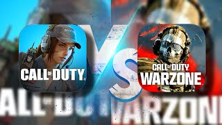 CALL OF DUTY MOBILE VS WARZONE MOBILE/ЧТО ЛУЧШЕ В 2023 ГОДУ? #codm #warzonemobile #cod