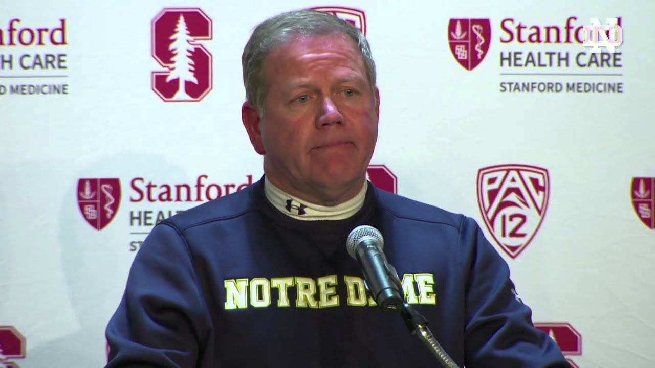 Notre Dame's Brian Kelly, in his own words: 'I knew things needed to change from last year'