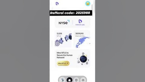 InterLink Network new mining app refferal code:- 2025988