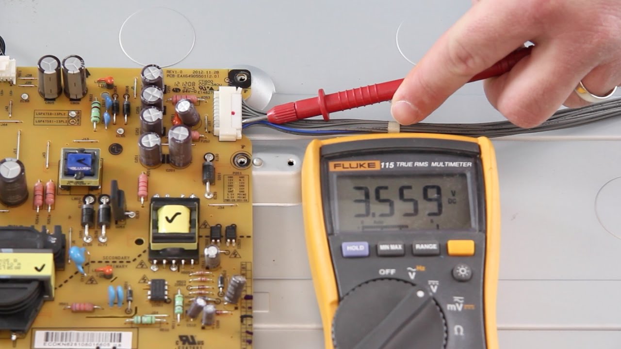 Lg Tv Will Not Turn On Eay62810801 Standby Voltage Test Tutorial