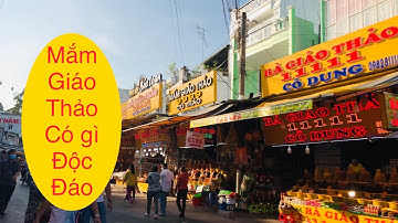 Thiên đương mắm châu đốc | măm giáo thảo | đặc sản châu đốc | bà giáo thảo mắm