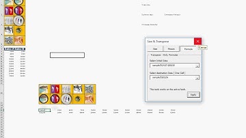 Spreadsheet Picture Tools - Transpose Excel pictures and cells format