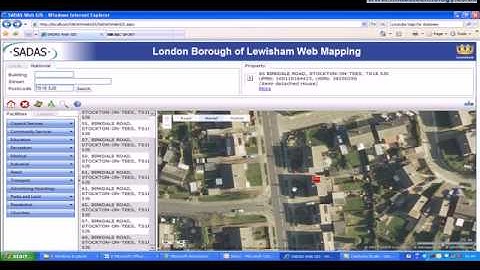 CADline - SADAS - Address Search