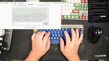 YOK purple panda typing test