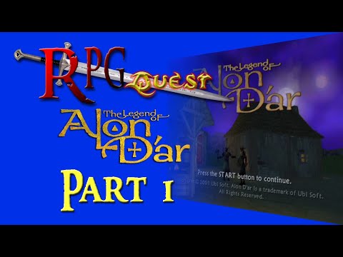 RPG Quest #303: The Legend of Alon D'ar (PS2) Part 1