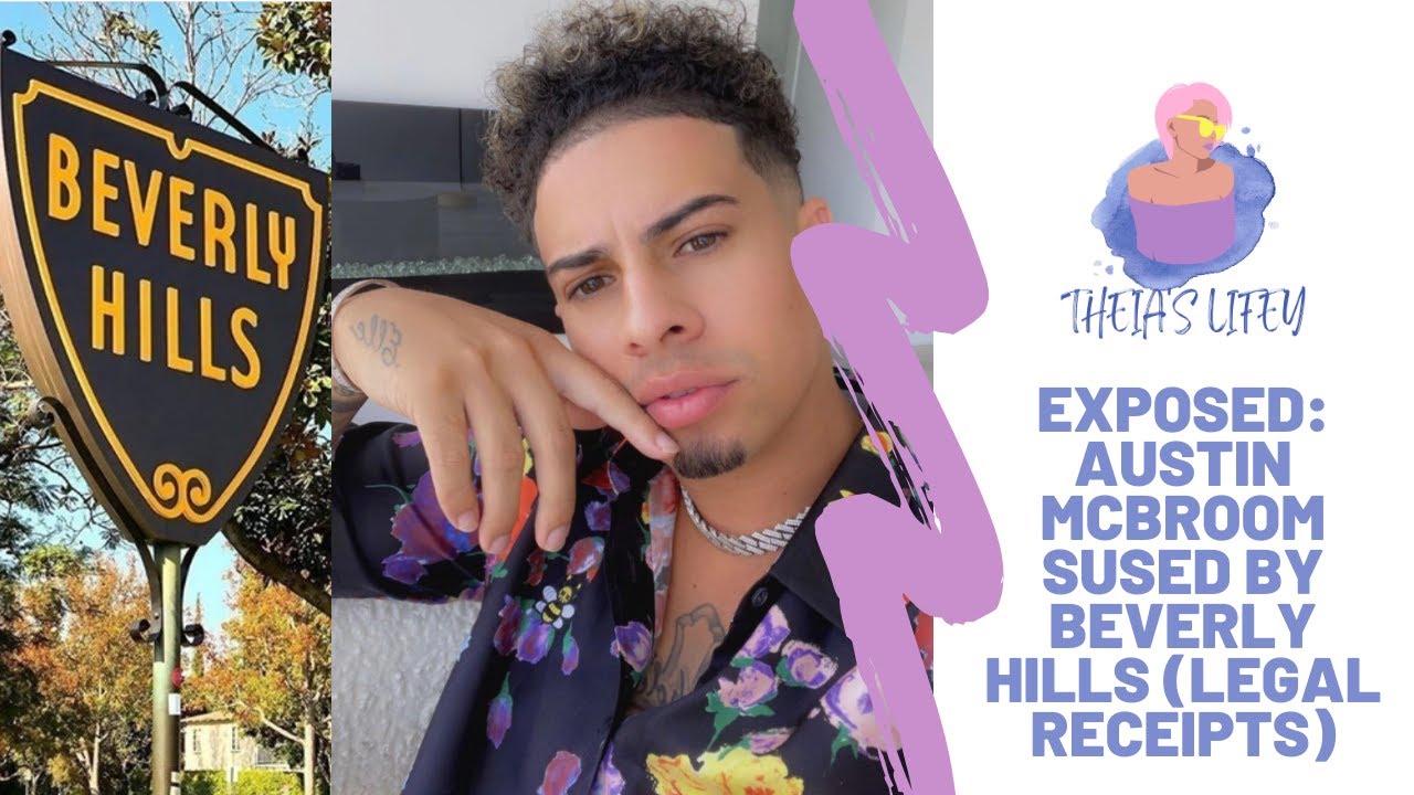 Exposed Austin Mcbroom sued by Beverly Hills (Legal Receipts) YouTube