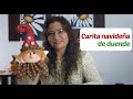 Tutorial - Carita de duende navideña decorativa