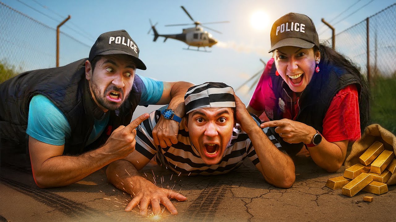 Esconde Esconde de POLÍCIA vs LADRÃO! (Muito extremo)