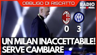 ORA BASTA ! COLPE E COLPEVOLI DI UNA DISFATTA | Obbligo di Riscatto
