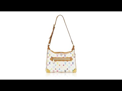 Louis Vuitton Monogram Multicolor Boulogne White