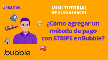 #Tutorial⚡ Cómo agregar un método de pago con STRIPE en Bubble